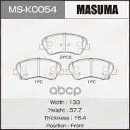 ������� ��������� Hyundai Solaris 10-; Kia Rio 11- �������� Masuma Masuma ���. MSK0054 MSK0054 ����