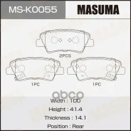 ������� ��������� Hyundai Solaris 17-; Kia Rio IV 17- ������ �������� Masuma Masuma ���. MSK0055 MSK0055 ����