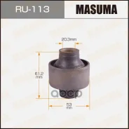 ����������� ������ Toyota Corolla (E100) 92-97, Sprinter 91-02 ��������� ������ Masuma Masuma ���. RU113 RU113 ����