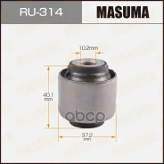 ����������� ������ Honda Civic 93-01 ������� ������� ����������� ���������� Masuma Masuma ���. RU314 RU314 ����
