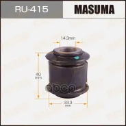 ����������� ���� Nissan X-Trail (T30) 00-07, Primera (P12) 02-08 ������ ���������� ������ Masuma Masuma ���. RU415 RU415 ����
