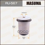 ����������� ���. ������� ������ ���. Toyota Land Cruiser Prado/Hilux Surf, Lexus GX 470 02- Masuma ���. RU-567 RU567 ����
