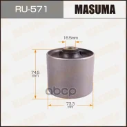 ����������� ����. ����������� ������ �������� Mitsubishi Montero/Pajero 04- Masuma ���. RU-571 RU571 ����