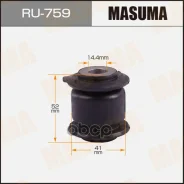 ����������� ��������� ������ ��������! Honda City/Fit 08 Masuma ���. RU759 RU759 ����
