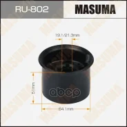 ����������� ������ VAG Passat 05-17, Tiguan 07-18, Q3 12-18 ��������� ������ ��� �����. Masuma Masuma ���. RU802 RU802 ����