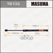 ���� ������� ��������� L461mm (140) Universal Masuma ���. T8103 T8103 ����