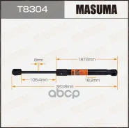 ���� ������� ��������� Masuma, L=323.8mm (1/40) Masuma ���. T8304 Masuma T8304 ����