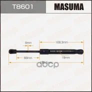 ���� ������� ��������� Masuma, L=285.5mm (1/40) 5176952,93304730 Masuma ���. T8601 T8601 ����