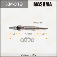 ����� ������ Mitsubishi Pajero II 2.8TD 94-00 Masuma XM319 Masuma ���. XM-319 XM319 ����