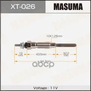 ����� ������ Toyota Corolla II/Corsa/Crown/Hiace/Hilux/Lan�d Cruiser/Starlet 89-96 Masuma XT026 Masuma ���. XT026 XT026 ����