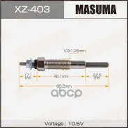 ����� ������ Masuma XZ403 Mazda Bongo 86-, Titan 87- (R2, RF, XA) Masuma ���. XZ403 XZ403 ����