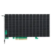 ����� ���������� HighPoint SSD7204, PCIe 3.0 x8, Ports: 4x M.2 (2242/2260/2280/22110), Board: Full Height, Full Length, RAID: 0,1,10 ADD IN CARD ����