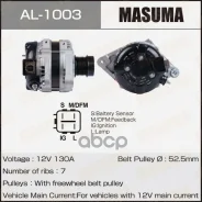 ��������� Masuma, Toyota / 1GRFE (14V/130A) Masuma ���. AL-1003 AL1003 ����