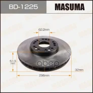 ���� ��������� Masuma, front Toyota Markii / GX90, 10#, JZX9#, 10# [��.2] Masuma ���. BD-1225 Masuma, �������� BD1225 ����