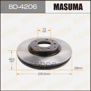 ���� ��������� Masuma, front Mazda CX-7 06- [��.2] Masuma ���. BD-4206, �������� BD4206 ����