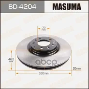 ���� ��������� Masuma, front Mazda6 05- [��.2] Masuma ���. BD-4204, �������� BD4204 ����