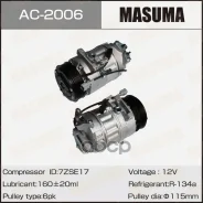 ���������� ������������ Masuma, Nissan X-Trail / T31 / MR20DE, QR25DE, M9R Masuma ���. AC-2006 AC2006 ����