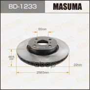 ���� ��������� Toyota Yaris (P130) �������� Masuma Masuma ���. BD1233 BD1233 ����