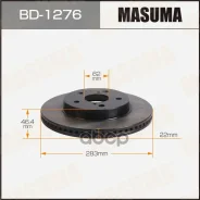 ���� ��������� Masuma, front Toyota Yaris Cross / MXPB10 [��.2] Masuma ���. BD-1276, �������� BD1276 ����