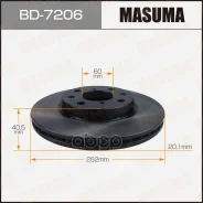 ���� ��������� front Masuma ���. BD-7206, �������� BD7206 ����