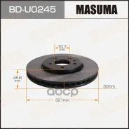 ���� ��������� Masuma, front OPEL Astra-J 10-15 0569077, �0569092, �13502826, �13585826, �13586854, �569077, �569092, �95527034 Masuma ���. BD-U0245...