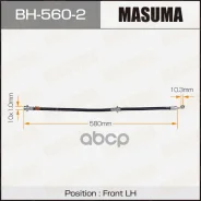 ����� ��������� Masuma N- /front/ Cube Z11, Tiida C11 LH 46210-9U01A, �46210-AX006, �46210-AX00B, �46210-AX606, �46210-EM01B Masuma ���. BH-560-2, ���...