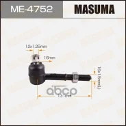 ���������� ������� ���� �����. [M16x1,5LHT] Masuma ���. ME-4752 ME4752 ����
