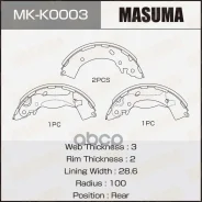 ������� ��������� Hyundai Solaris 10-17, Getz 02-, i20 08-; Kia Rio 11-17 ���������� Masuma Masuma ���. MKK0003 MKK0003 ����