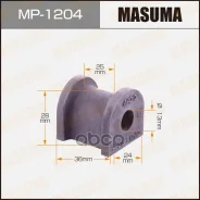 ������ ������������� Masuma /rear/ CR-V / RD1, RD2 [��.2] Masuma ���. MP-1204 Masuma, ������ MP1204 ����