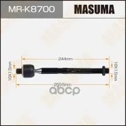 ������� ���� Masuma KIA Cerato III 12-18 Masuma ���. MR-K8700 Masuma MRK8700 ����