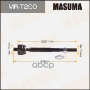 ������� ���� Masuma Toyota Liteace, Townace / CM75, KM85 99-07 Masuma ���. MR-T200 MRT200 ����