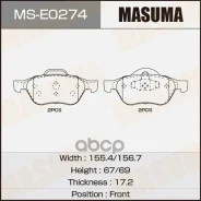 ������� �������� Masuma, AN-4662K, P68048 front (1/6) Masuma ���. MSE0274, �������� MSE0274 ����