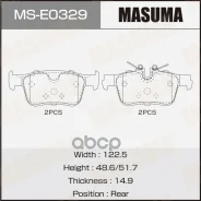 ������� �������� Masuma MS-E0329 / rear 31423653, �31423654, �31665837, �31687502, �32287430, �32287431 Masuma ���. MS-E0329, ������ MSE0329 ����