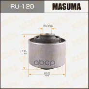 ����������� Masuma Pajero /V23, 24/ rear ����� ����. Masuma ���. RU-120 Masuma, ������ RU120 ����