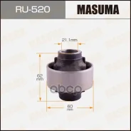 ����������� ���. ������� ������ ���. Toyota Urban/Verso/Yaris/Vitz 05- Masuma ���. RU-520 RU520 ����