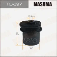 ����������� Toyota Pixis Epoch / LA300A rear Masuma Masuma ���. RU897 RU897 ����