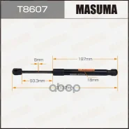 ���� ������� ���������, L=319.7mm Masuma ���. T8607 T8607 ����