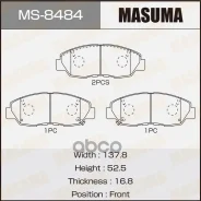 ������� ��������� ���. Honda CR-V 02- Masuma ���. MS-8484 MS8484 ����