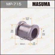 ������ ������������� ��������� �����.! d27 Honda CR-V II 2.0/2.2CTDi 01-06 Masuma MP715 Masuma ���. MP-715 MP715 ����