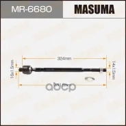 ���� ������� Subaru Forester (SH) 07-13, Impreza 07-15, Lagacy 14-, Outback 14-, XV 11- Masuma Masuma ���. MR6680 MR6680 ����