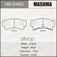 ������� �������� Masuma MS-2420 / AN-600k 41060-2U090, �41080-1N026, �AY040-NS060, �AY040-NS817, �AY040-NS838 Masuma ���. MS-2420 MS2420 ����