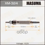 ����� ������ Mitsubishi Lancer/Delica/Galant/Pajero/St�rada 83-93 Masuma XM324 Masuma ���. XM324 XM324 ����