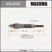 ����� ������ Masuma XN-230 11065-4P400, 11065-4P40A Masuma ���. XN-230 XN230 ����