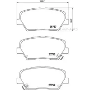 ������� ��������� �������� ������. Hyundai Aslan 06/14- / Hyundai Genesis (DH) 06/14- / Hyundai G P30070 ����