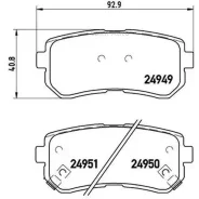 ������� ��������� �������� ����. Hyundai i20 (GB) 11/14- / Hyundai i20 (PB PBT) 08/08- / Hyundai P30046 ����