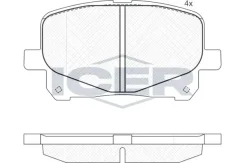 ������� ��������� �������� ������, Toyota: Previa 2.0 D-4D/2.4 16V 00- 04465-28410 181555 181555 ����