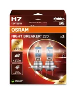 �������� ���� H7 12V 55W PX26d 3700K Night Breaker200 +200% 2 �� Osram [64210NB2202HB] 64210NB2202HB ����