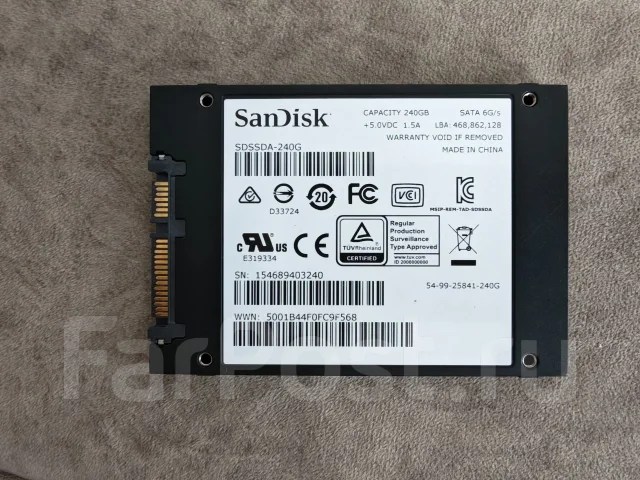 SSD 2,5 �����. 240���, ��������� SATA ����