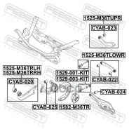 ����������� ������ ���������� ���� CYAB-020 Febest ���. CYAB-020 CYAB020 ����