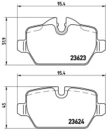 Klocki hamulcowe tuni p06037x Brembo P06037X ����